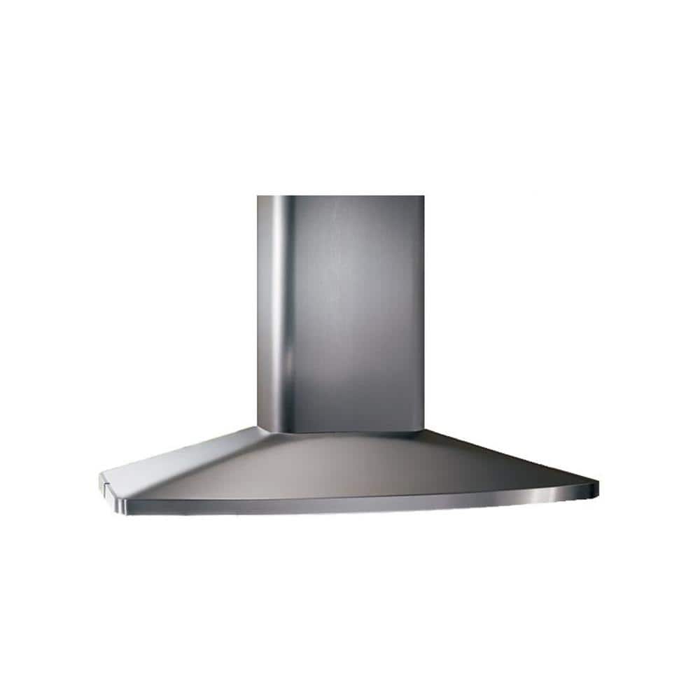54000 35-7/16 in. 550 Max Blower CFM Island Convertible Range Hood in Stainless Steel