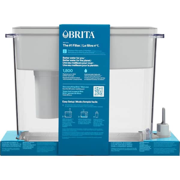impresión talento temor Brita UltraMax 18-Cup Extra Large Filtered Water Dispenser, BPA Free  6025835302 - The Home Depot