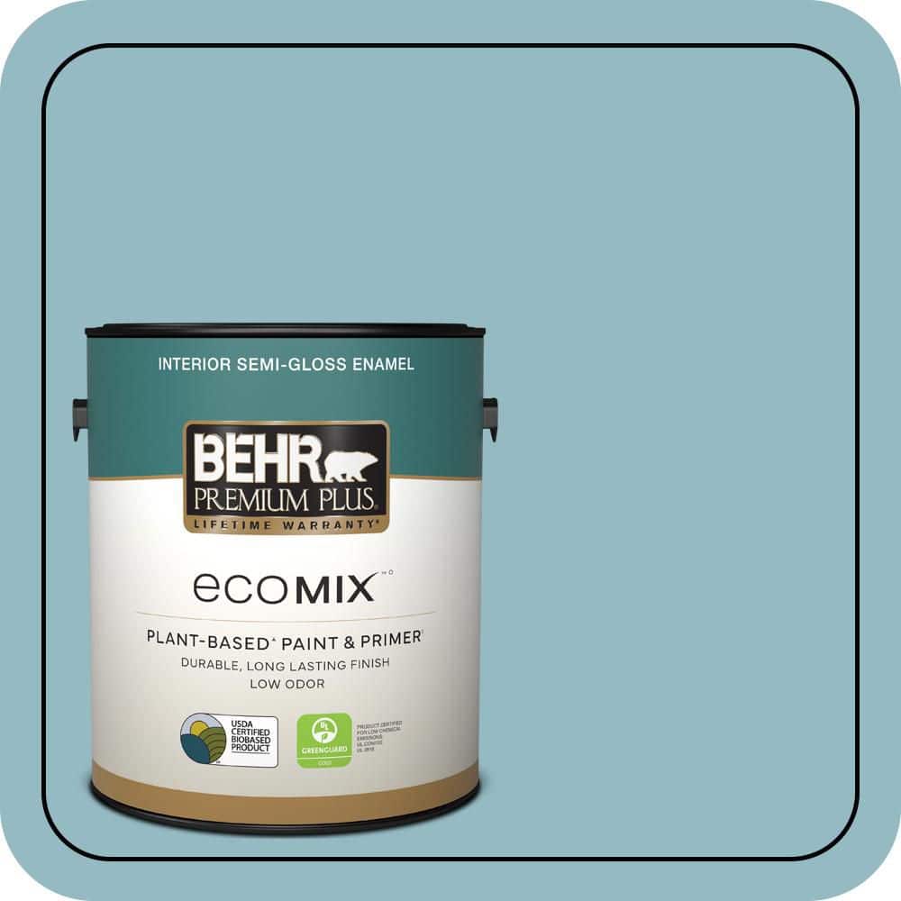 1 gal. #T18-13 Casual Day Semi-Gloss Enamel EcoMix Plant-Based Interior Paint & Primer price history on PriceWatchPro