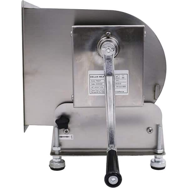 EQCOTWEA 20 lb Manual Meat Mixer with Hopper, 4.2 Gallon Stainless Steel  Manual Sausage Mixing Machine Meat Processing Equipment With Plastic Cover