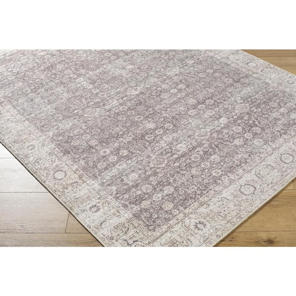 Livabliss x Our PNW Home Brown/Cream 9 ft. x 12 ft. Spokane Traditional Indoor Area Rug