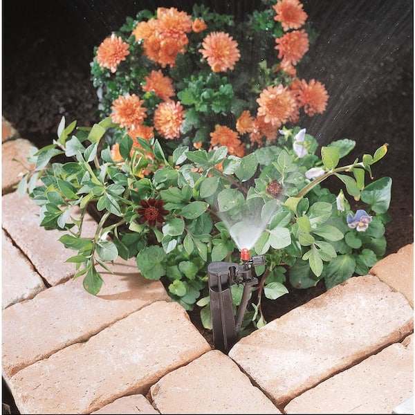 Microirrigatori A Spruzzo Orbit Con Picchetto - 5 Pezzi Per Micro Bubbler - Irrigazione Precisa Per Alberi E Piante - 5
