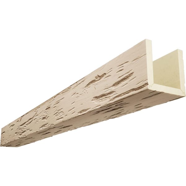 Ekena Millwork Endurathane 8 in. H x 8 in. W x 10 ft. L Pecky Cypress Sonora Desert Faux Wood Beam