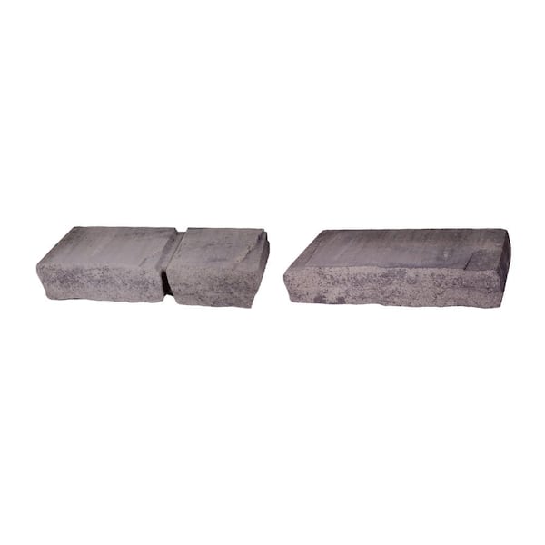 Pavestone Ladera 3 in. H x 16 in. W x 8 in. D Granite Concrete Retaining Wall Block