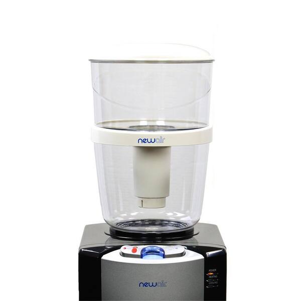 NewAir Pure Spring Water Filtration Bottle Filters Up to 211 Gal.