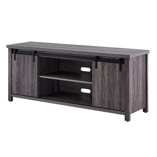 Meyer&Cross Deacon 58 in. Burnished Oak TV Stand Fits TVs up to 65 in.