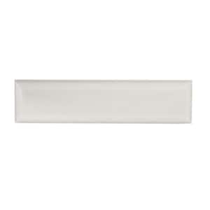 Jeffrey Court Weather Grey Bevel 3 in. x 12 in. Subway Gloss Ceramic ...