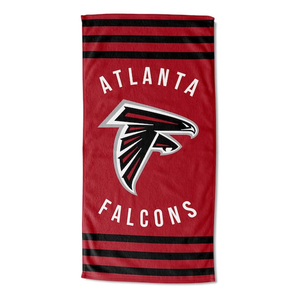 THE NORTHWEST GROUP Falcons Stripes Multi Colored Beach Towel