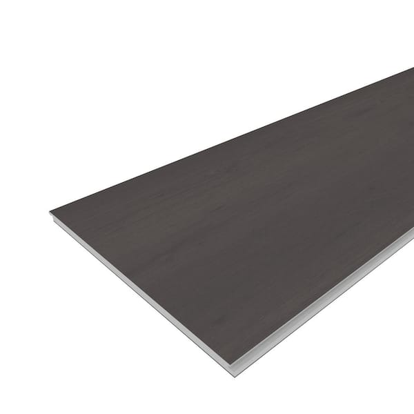 NewTechWood Everlux Premium 9 in. W x 12 in. L Kylie Rich Brown Click Lock Waterproof Luxury Vinyl Plank Flooring Sample
