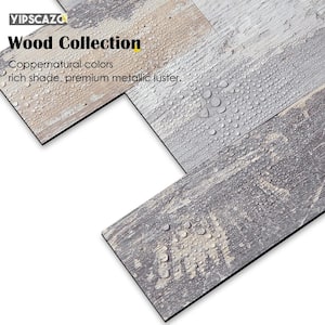 Subway Collection Ash Light Rustic 3 in. x 6 in. PVC Peel and Stick Tile 20 sq. ft. / 160-Sheets