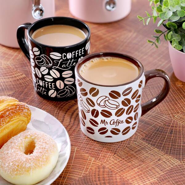 Mr. Coffee Vintage Brew 2 Piece 18 Ounce Stoneware Mug Set 985123594M - The  Home Depot
