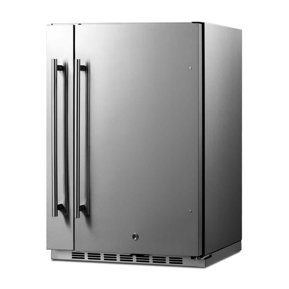 24" Stainless Steel Undercounter Smart Mini Refrigerator
