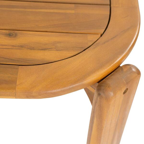 CHRISTOPHER KNIGHT HOME Kaja Outdoor Acacia Wood Dining Table