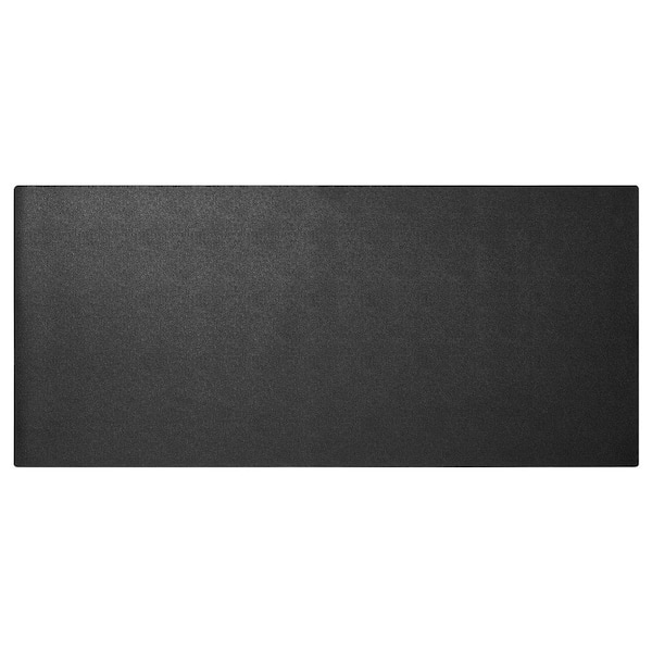 Treadmill Mat Black 51.18 in. L x 23.62 in. W x 0.16 in. Thick for Carpet, 9.2 sq. ft.