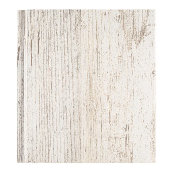 Armstrong CEILINGS WoodHaven Coastal White 6 in. x 6 in. Clip Up Tongue and Groove Acoustic Ceiling Plank Sample