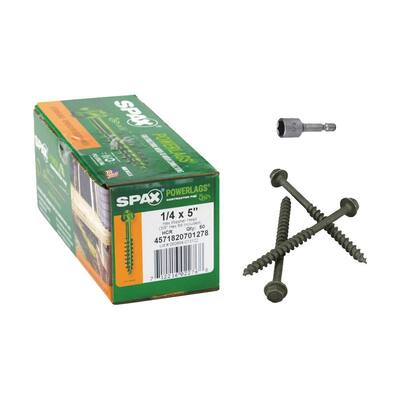 X 5-1/2 in. A307 Grade A Zinc Plated Steel 50-Pack Prime-Line 9056524 Hex Lag Screws 3/8 in X 5-1/2 in. A307 Grade A Zinc Plated Steel 50-Pack Prime-Line 9056524 Hex Lag Screws 3/8 in