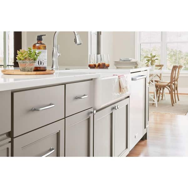 Renown 5-1/16 in. (128mm) Traditional Polished Chrome Arch Cabinet Pull