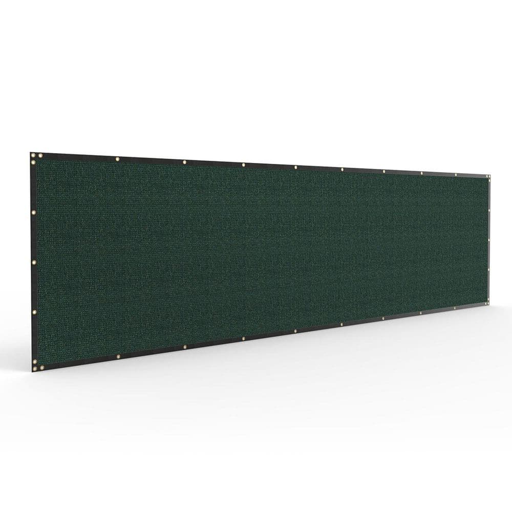 8 ft. x 50 ft. HDPE Privacy Fence Screen with Copper Grommets, 90% UV Blockage, Cable Zip Ties Included, Green price history on PriceWatchPro