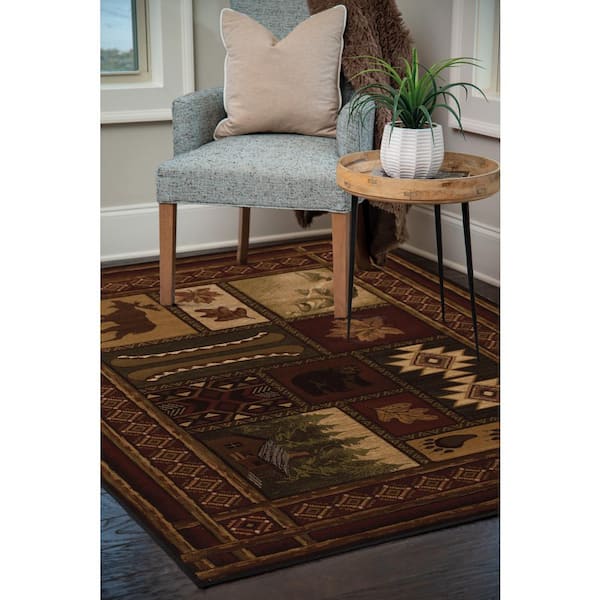 Cabin Chalet Rustic Rug Runner