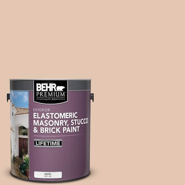 BEHR PREMIUM 1 gal. #S230-2 Mesquite Powder Elastomeric Masonry, Stucco and Brick Exterior Paint