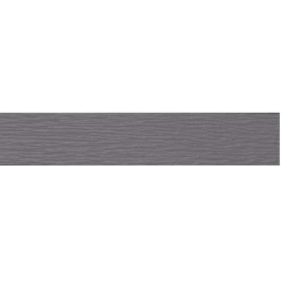 James Hardie Hardie Trim HZ5 0.75 in. x 2.5 in. x 12 ft. Statement Collection Gray Slate Rustic Grain Fiber Cement Batten Trim
