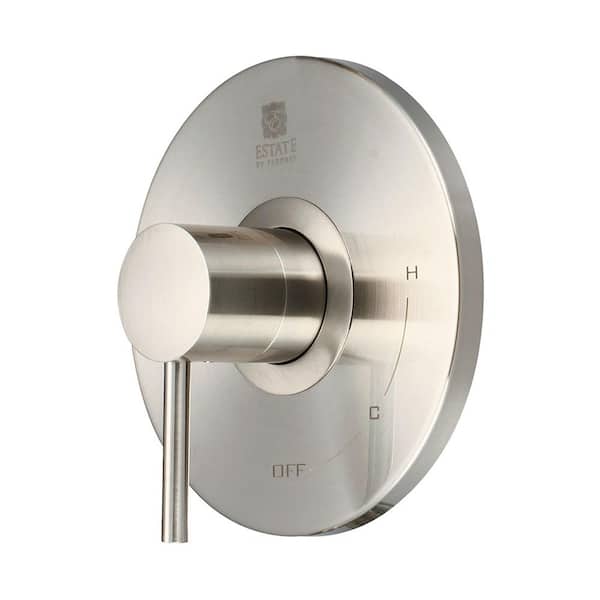 Pioneer Faucets Motegi 1-Handle Wall Mount Valve Trim without Valve in Brushed Nickel (Valve Not Included)