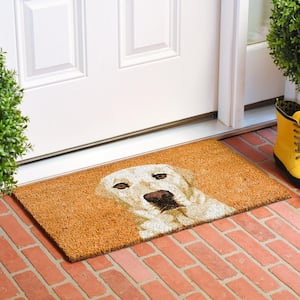 Cream Labrador Doormat 24" x 36"