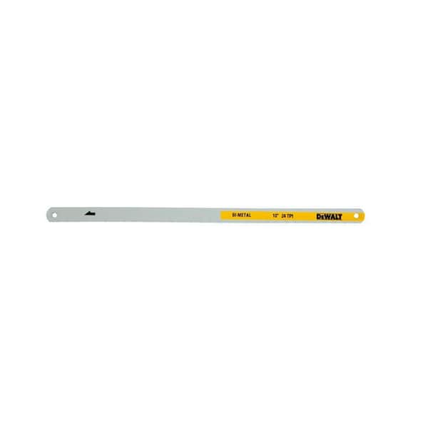 DEWALT 10 in. 24-TPI Bi-Metal Hacksaw Blade (2-Pack)