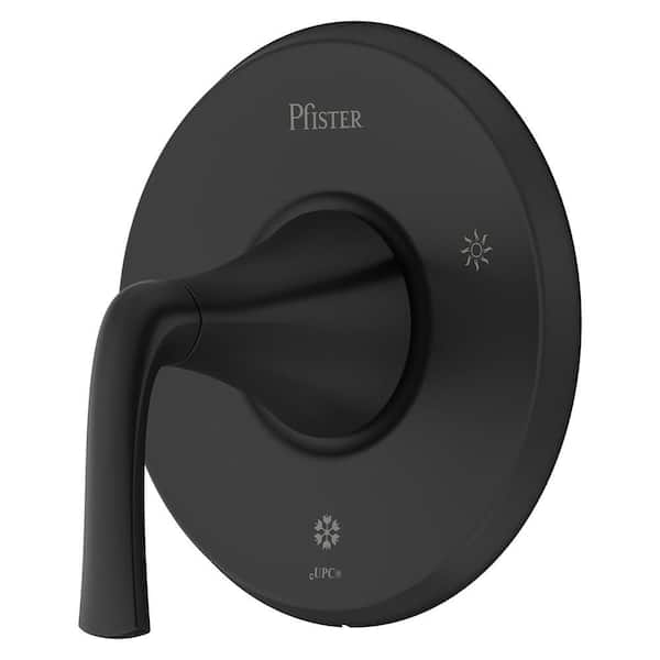 McAllen 1-Handle Valve Handle Trim Kit in Matte Black (Valve Not Included)