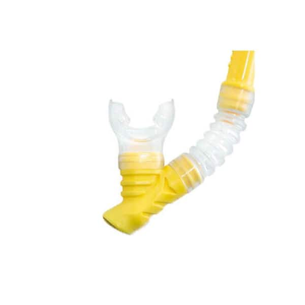 Wave Rider Hypoallergenic Latex Free Mask and Easy Flow Snorkel Set (2-Pack)
