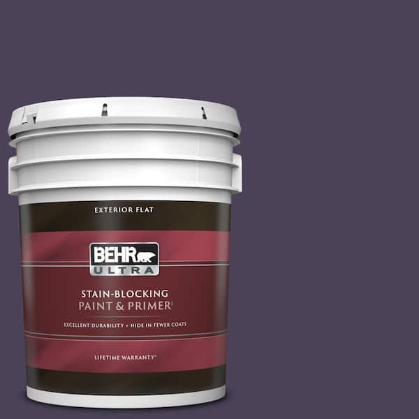 BEHR ULTRA 5 gal. Home Decorators Collection #HDC-CL-06 Sovereign Flat Exterior Paint & Primer