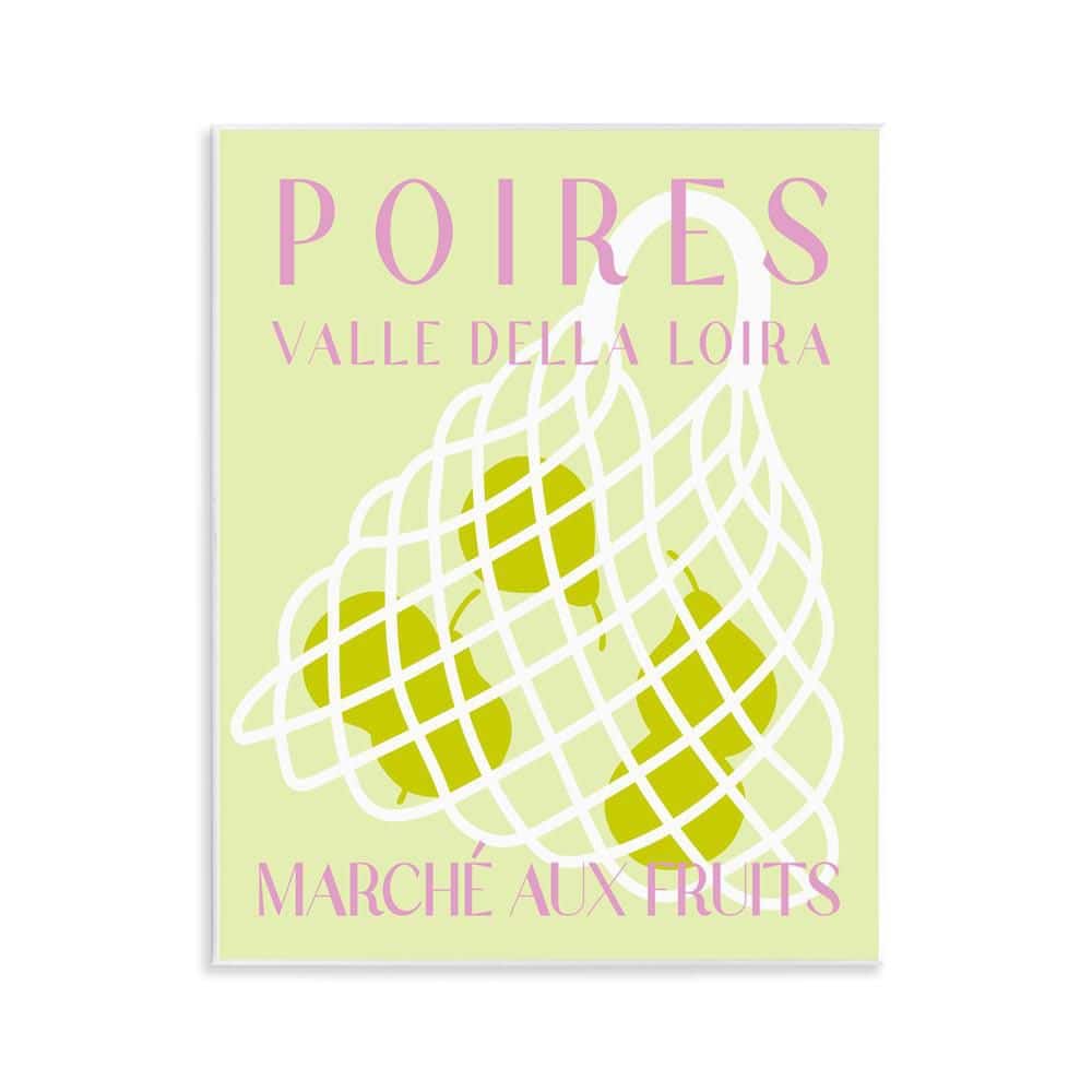 Modern Pear Fruit Market by Daphne Polselli Unframed Food Graphic Art Print 14 in. x 11 in. price history on PriceWatchPro