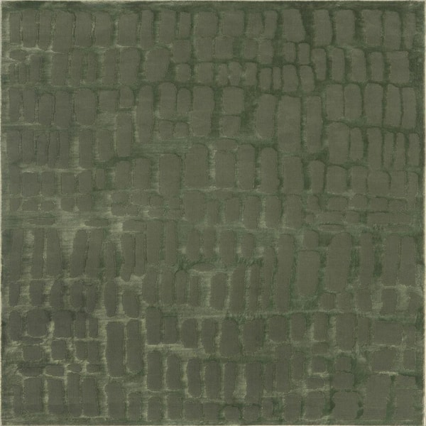 nuLOOM Belen Forest Green 4 ft. x 6 ft. Modern Abstract Area Rug