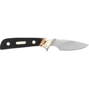 4.5 in. Stainless Steel Drop Point Partially Serrated Knife