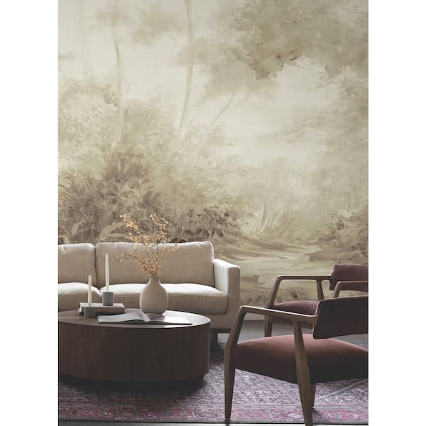 Woodlands Sepia Wall Mural
