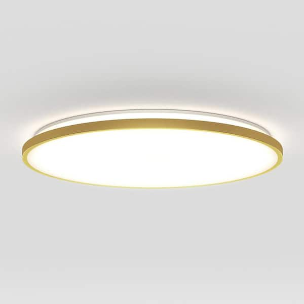 Artika Europa 21 in. 1 Light Modern Gold Integrated LED 3 CCT