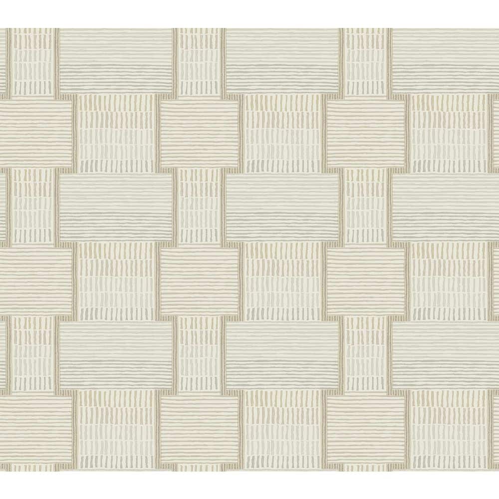 La Broderie Beige Wallpaper
