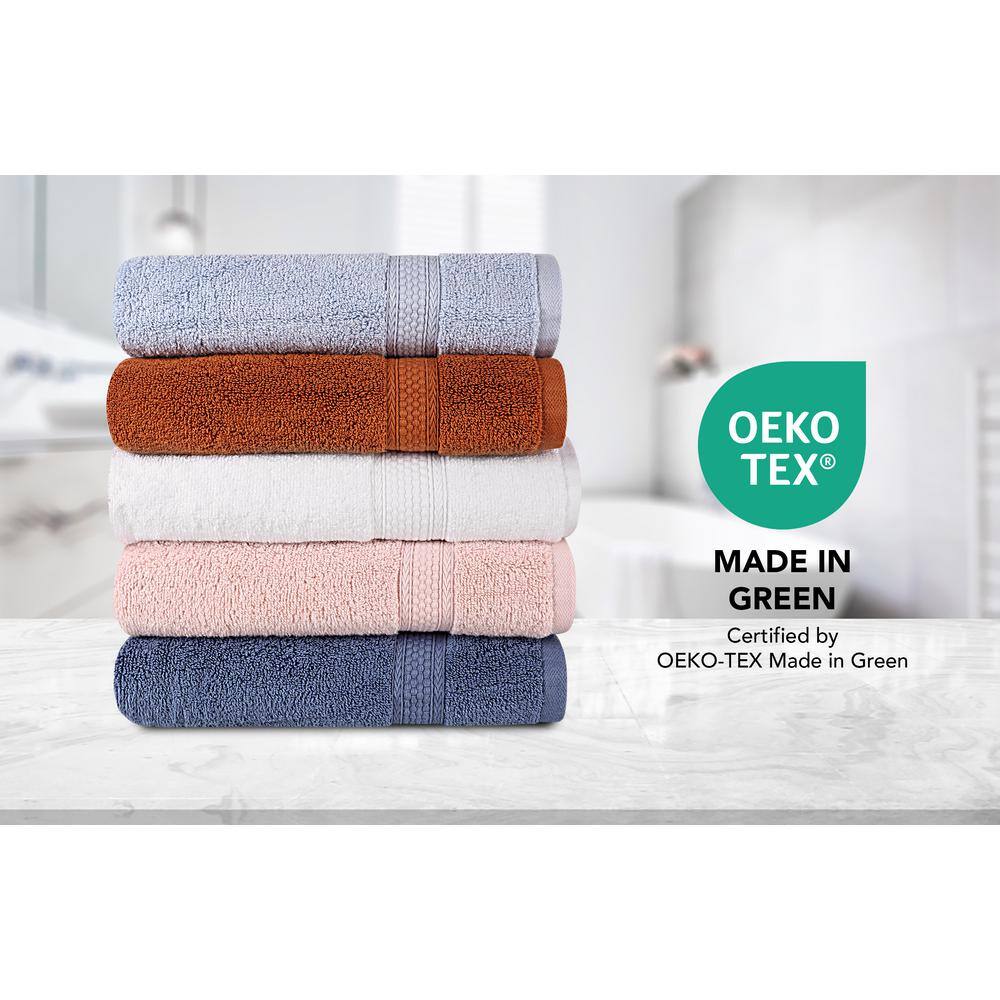 Bjou Blue Cotton 3-Piece Kids' Hand Washcloth Set