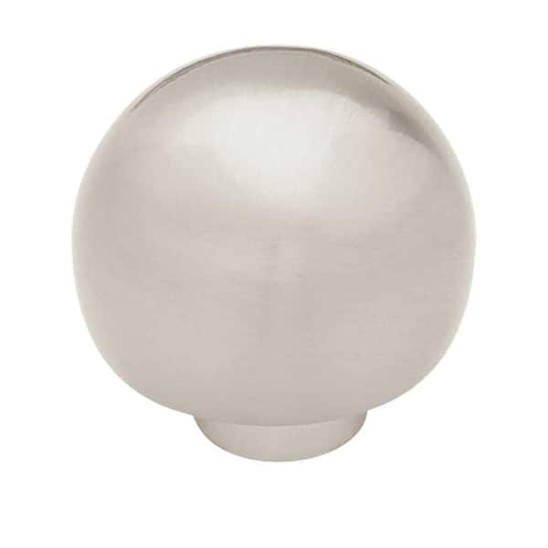 Liberty Liberty Ball Top 1-1/4 in. (32 mm) Satin Nickel Round Cabinet Knob