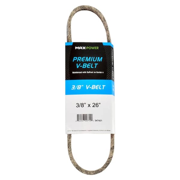 MaxPower 5/8 in. x 76 in. Premium V-Belt 347621 - The Home Depot