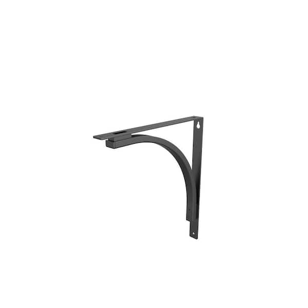 11 in. x 12.5 in. Universal Shelf Bracket in Bronze