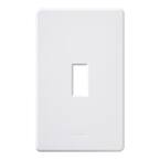 Fassada 1 Gang Toggle-Style Wallplate for Dimmers and Switches, White