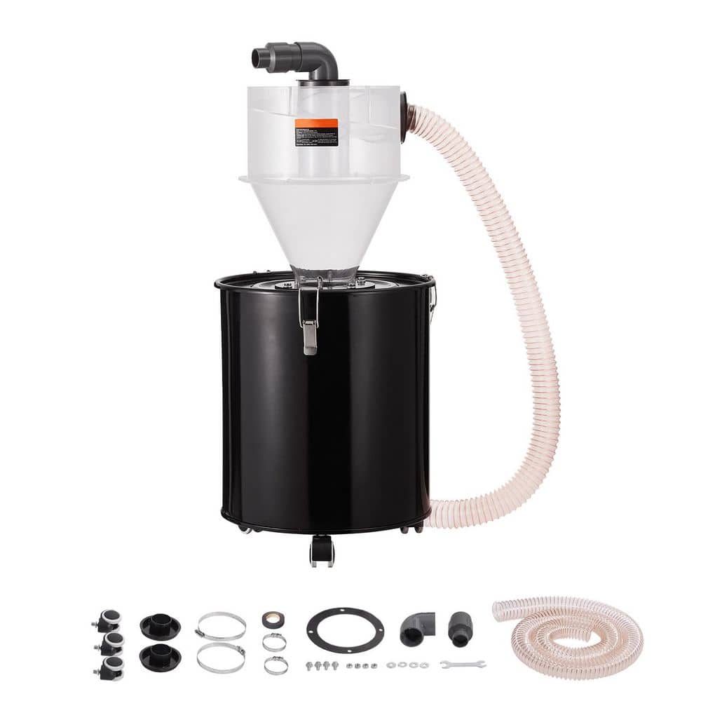 4 in. Retrofit Cyclone Dust Separator with Metal Tank, ABS Dust Deputy with 2 in. Hole O. D. Connector and Hose price history on PriceWatchPro