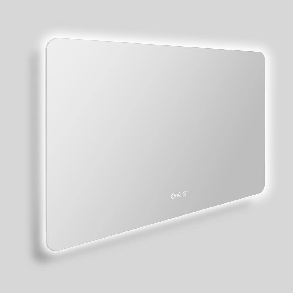 40" x 28" Frameless LED Bathroom Vanity Mirror with Anti-Fog