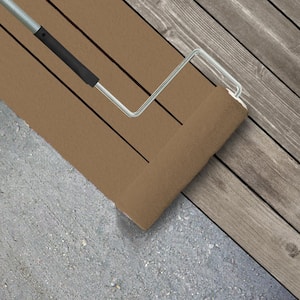 1 gal. #290F-5 Wooden Swing Textured Low-Lustre Enamel Interior/Exterior Porch and Patio Anti-Slip Floor Paint