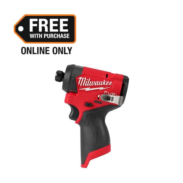 M12 FUEL 12V Lithium-Ion Brushless Cordless 1/4 in. Hex Impact Driver (Tool-Only)