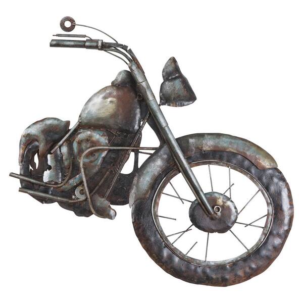 Yosemite Home Decor 35 in. x 36 in. Motorcycle Relief