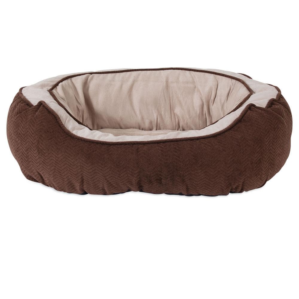 SnooZZy Chevron Medium Gusset Daydreamer Bed Chocolate