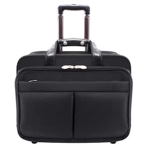 Roosevelt 17 in. Tech-Lite Ballistic Nylon Patented Detachable Wheeled Laptop Briefcase