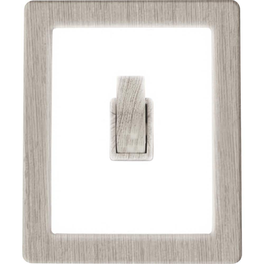 3-Watt 100 Lumen Battery Powered Integrated LED Switch Puck Light, Wood Grain price history on PriceWatchPro